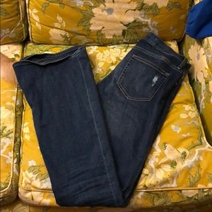 Gap skinny flare jeans